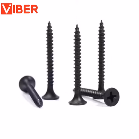 Black Phosphated Bugle Head DIN7505 Drywall Screw